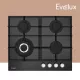 Варочная поверхность Evelux HEG 655 BG