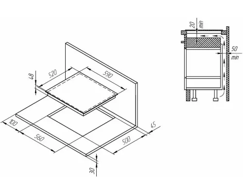 Варочная поверхность Kuppersberg ECS 623