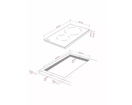 Варочная поверхность Monsher MHE 34
