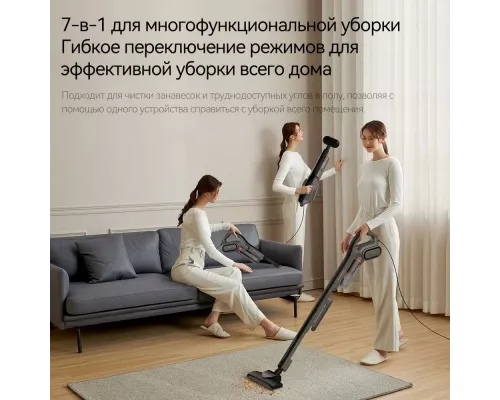 Вертикальный пылесос DEERMA Combo DX700S