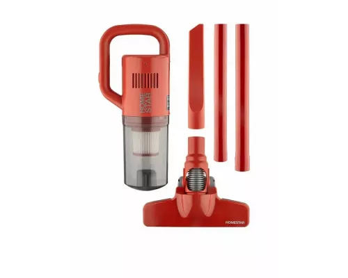 Вертикальный пылесос HOMESTAR HS-1027 красный