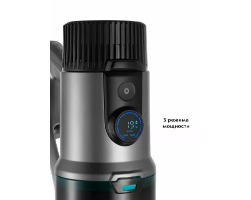 Вертикальный пылесос Kitfort КТ-5158 серый/черный