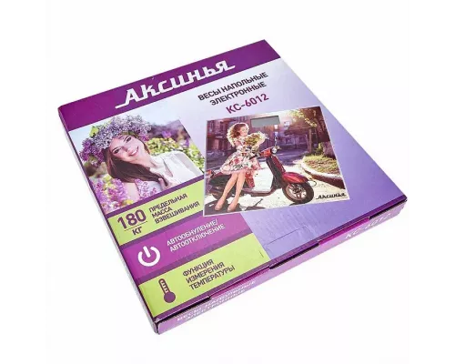 Весы напольные АКСИНЬЯ КС-6012 джульетта