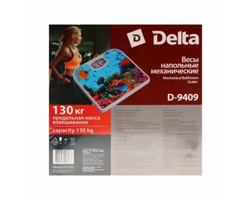 Весы напольные Delta D-9409 подводный мир