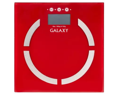 Весы напольные Galaxy GL 4851 красный