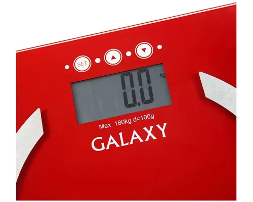 Весы напольные Galaxy GL 4851 красный
