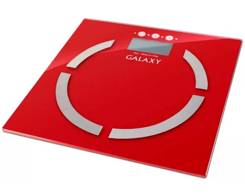 Весы напольные Galaxy GL 4851 красный