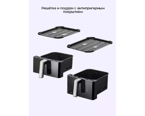 Аэрогриль Kitfort КТ-8158 черный