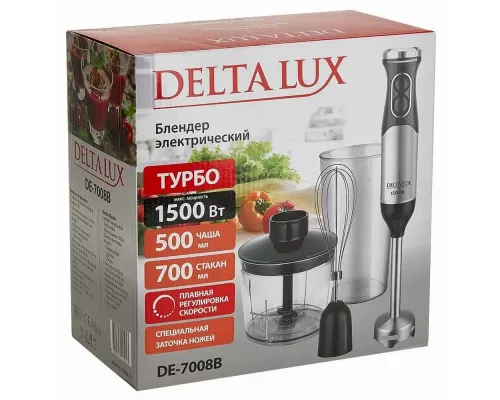 Блендер DELTA LUX DE-7008B