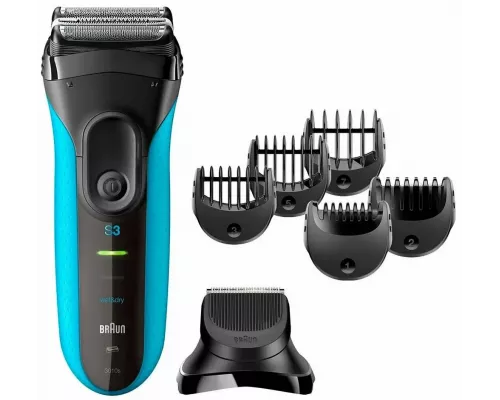Бритва Braun 3010BT синий/черный