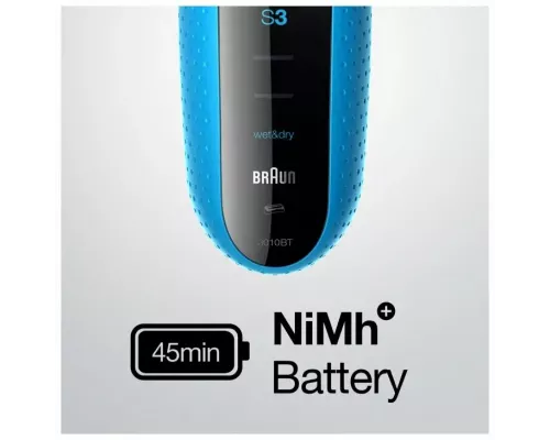 Бритва Braun 3010BT синий/черный