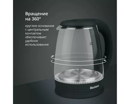 Чайник BLACKTON Bt KT1800G черный