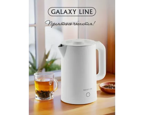 Чайник Galaxy GL 0362 белый