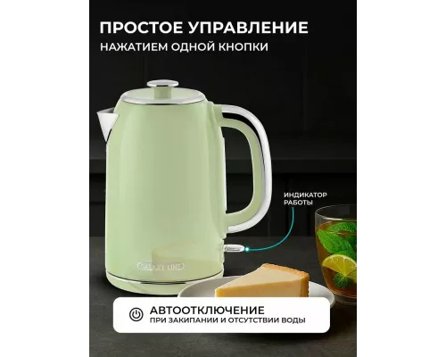 Чайник Galaxy Line GL 0344 райская олива