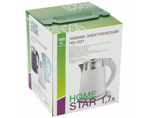 Чайник Homestar HS-1021 белый