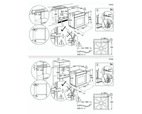 Духовой шкаф ELECTROLUX EOF5F70X