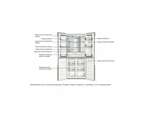 Холодильник EVELUX FSMD 4502 X