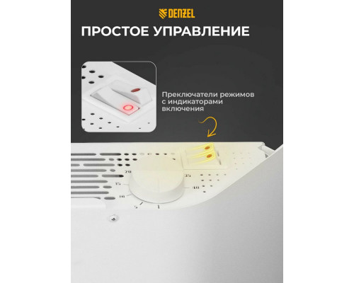 Конвектор Denzel XCE-2000 белый