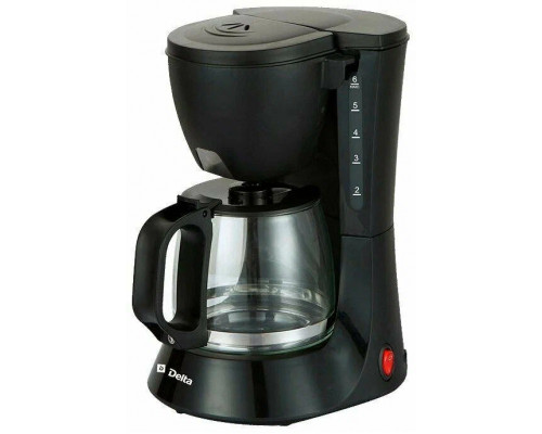 Кофеварка Delta DL-8153 черный