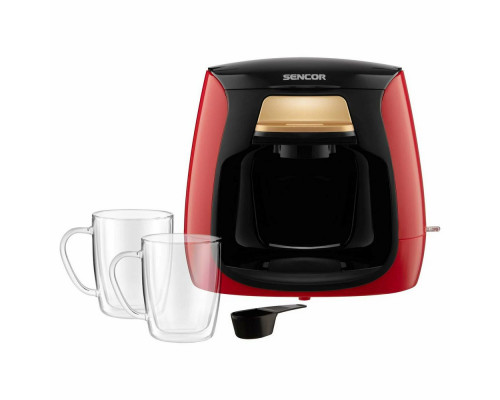 Кофеварка Sencor SCE 2101RD красный