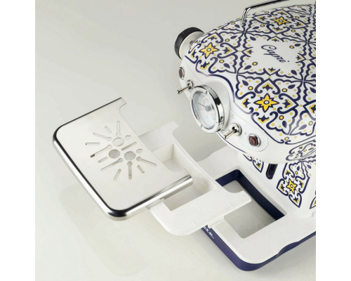 Кофеварка Ariete 00M13891CAR0 Capri белый/синий