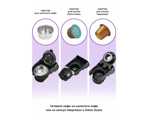 Кофеварка Kitfort КТ-7107 черный