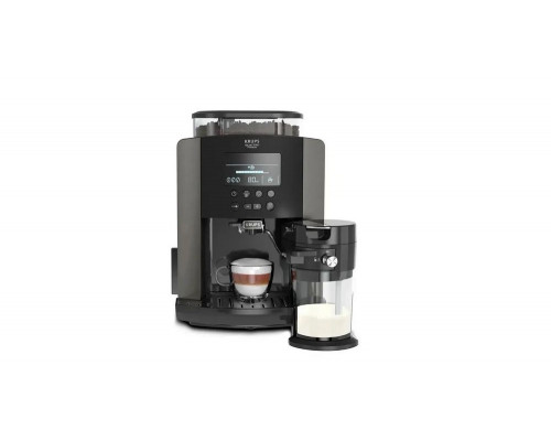 Кофемашина Krups Arabica Latte EA819E10 черный/коричневый