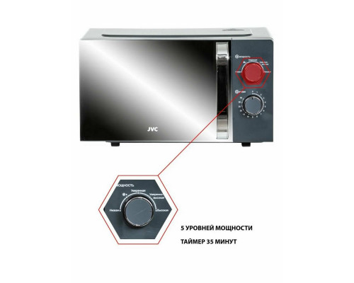 Микроволновая печь JVC JK-MW151M серый