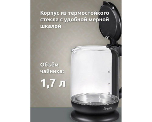Чайник EVELUX EWK 0902 G