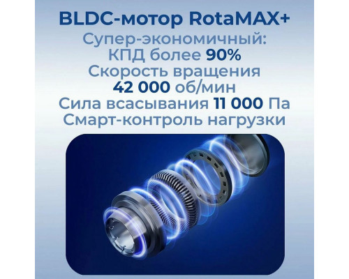 Вертикальный пылесос BQ VCA1003W Bronze