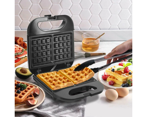 Вафельница Endever Skyline WM-21 черный/стальной