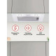 Встраиваемая вытяжка HOMSair Camelia Power 60 белый