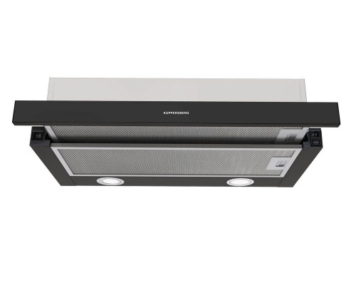 Встраиваемая вытяжка Kuppersberg SlimDual 60 B черный