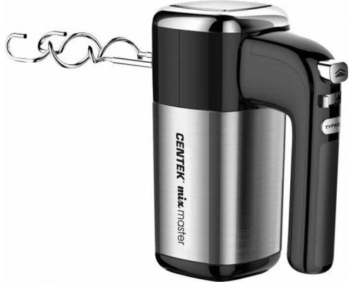 Миксер Centek CT-1120 черный/сталь