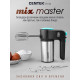 Миксер Centek CT-1123  черный/сталь