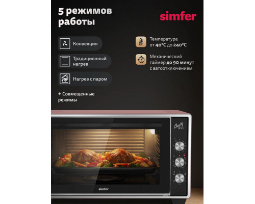 Мини-печь Simfer M50X05