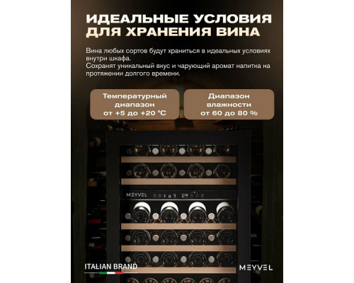 Винный шкаф Meyvel MV46NH-KBT2