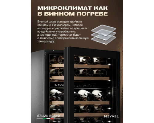 Винный шкаф Meyvel MV46NH-KBT2