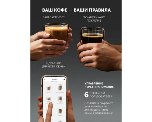 Кофемашина POLARIS PACM 2081AC WIFI IQ Home черный