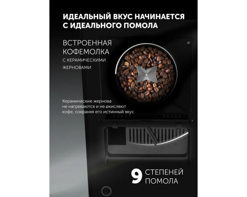 Кофемашина POLARIS PACM 2081AC WIFI IQ Home черный