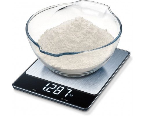 Кухонные весы Beurer KS34 XL нержавеющая сталь