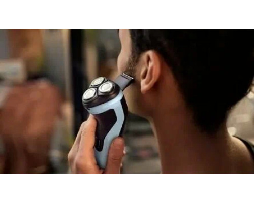 Бритва Philips X3003/00 голубой/черный