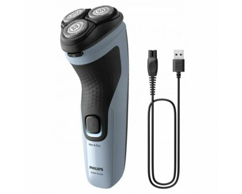 Бритва Philips X3003/00 голубой/черный