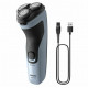 Бритва Philips X3003/00 голубой/черный
