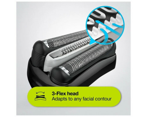 Бритва Braun 3010BT синий/черный