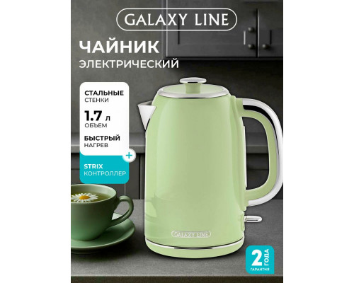Чайник Galaxy Line GL 0344 райская олива
