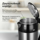 Чайник BQ KT2030SW черный/стальной
