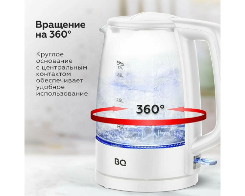Чайник BQ KT1839G белый