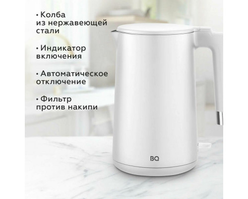 Чайник BQ KT1720P белый