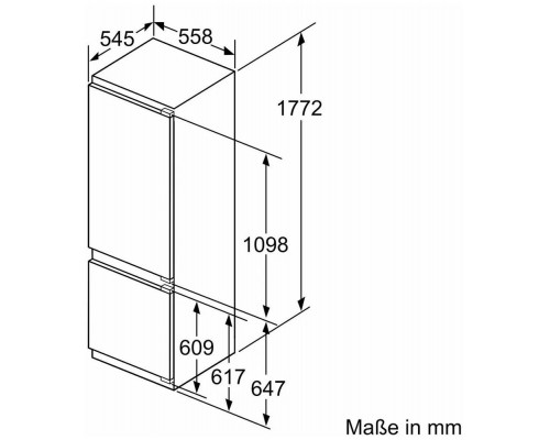 Встраиваемый холодильник Neff KI6873FE0